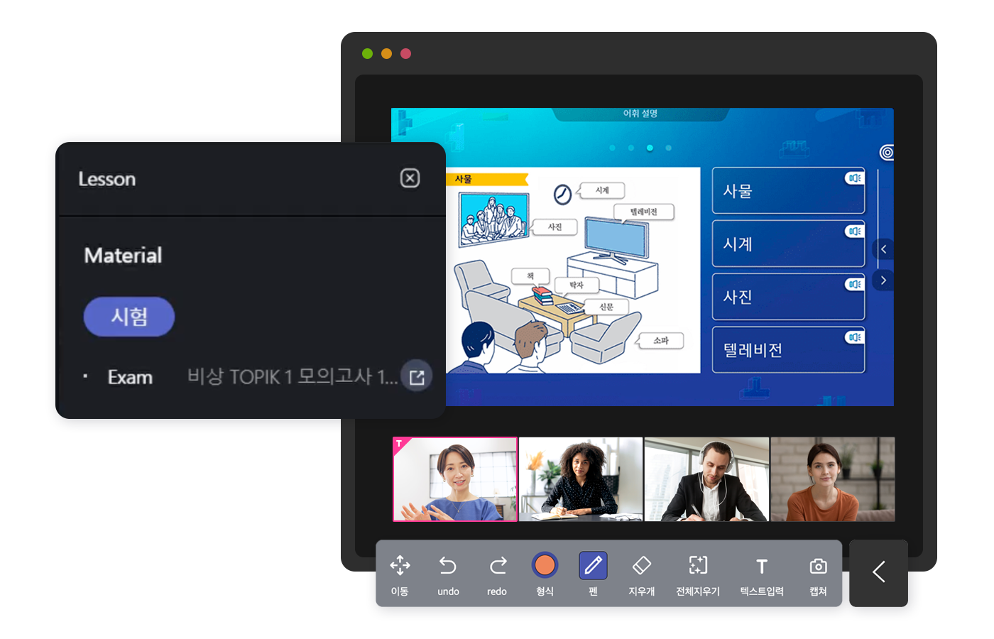 Solusi pengajaran video yang dioptimalkan